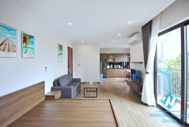 A brand new and bright studio for rent in Dang Thai Mai st, Tay Ho, Ha Noi